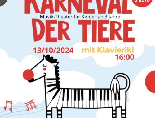 Gastpiel von Klavieriki: „Karneval der Tiere“ für Kinder ab 3 Jahren